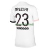 Maillot de Supporter Paris Saint-Germain Julian Draxler 23 Extérieur 2021-22 Pour Homme